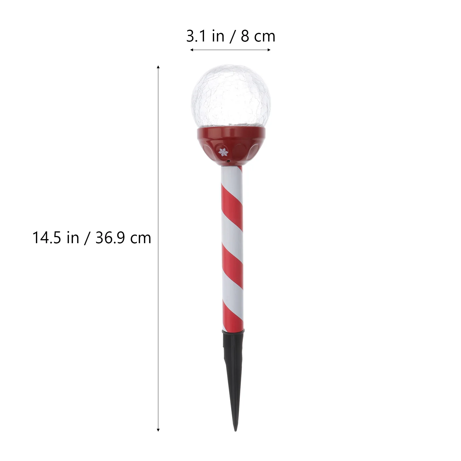 4 قطعة تعمل بالطاقة الشمسية LED أضواء الحديقة مقاوم للماء حصة جبل مصباح الحديقة للممر درب ساحة عيد الميلاد الإضاءة الزخرفية #2