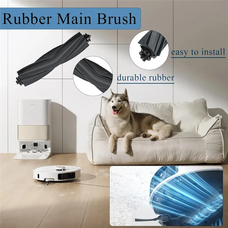 

B58B-аксессуары, запасные части для робота-пылесоса Dreame X40 Ultra/X40 Pro, основные боковые щетки, тряпки для швабры, HEPA-фильтры, мешки для пыли