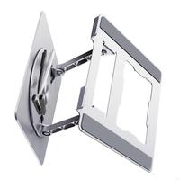 C90F Adjustable Laptop Stand for Desk Ergonomic Laptop Risers with 360 Degree Rotating Base Foldable Notebook Computer Holder