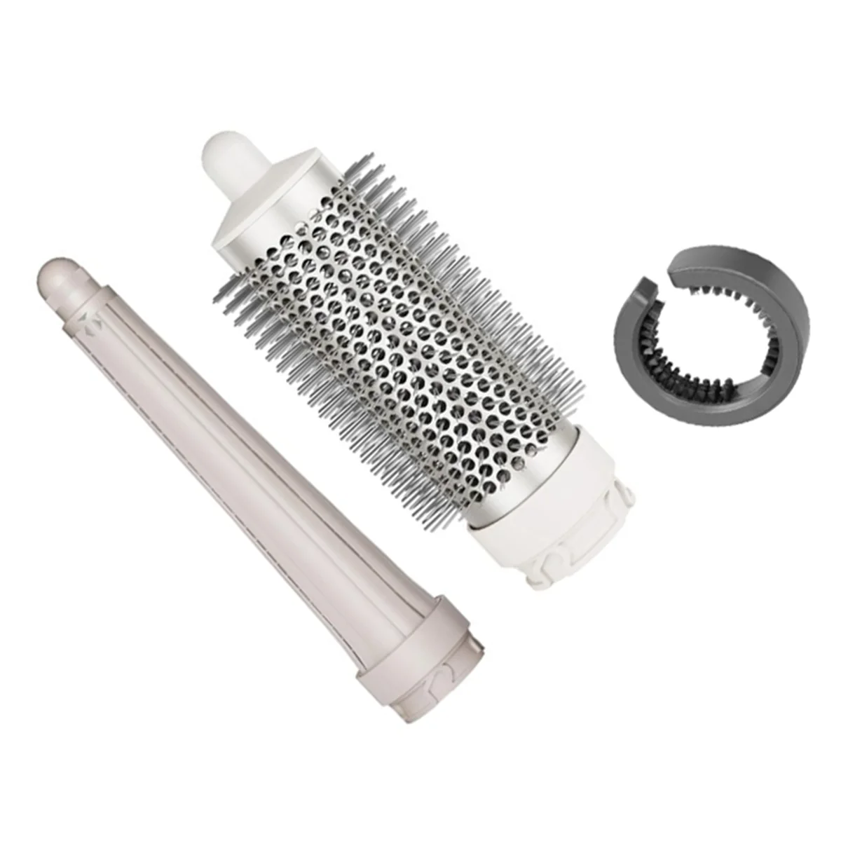 A010 مكواة تجعيد طويلة برميل مخروطي فرشاة مستديرة مرفق لـ FlexStyle التلقائي مكواة تجعيد موجات محكم S