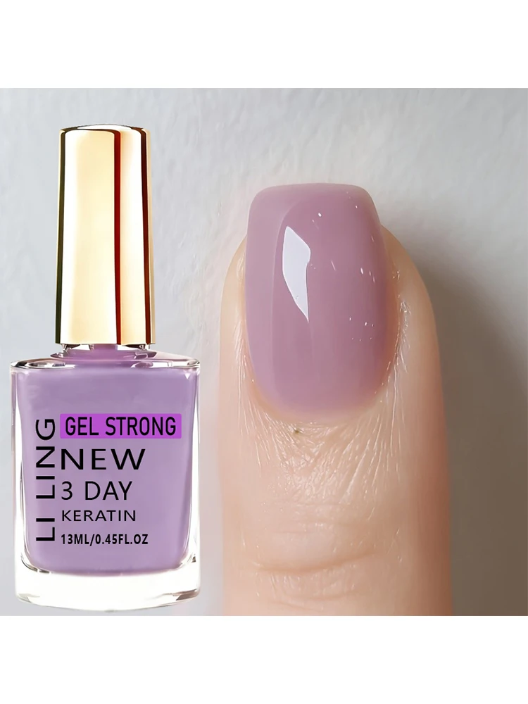Icy Sheer Light Purple Nagelhärter – Neu für Frühling/Sommer – Lufttrocknend, schnelle Maniküre, ein Must-Have für Nagelliebhaber.