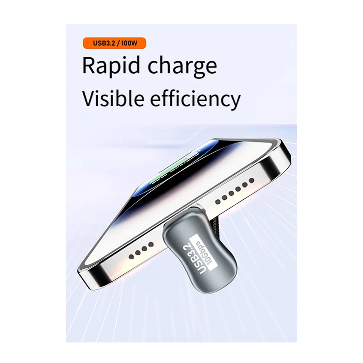 PD 100 Вт USB C к локтею типа C OTG Кабель для передачи данных USB 3.2 Gen 2 10 Гбит/с Синхронизация данных 5А Доставка питания 4K60 Гц, D