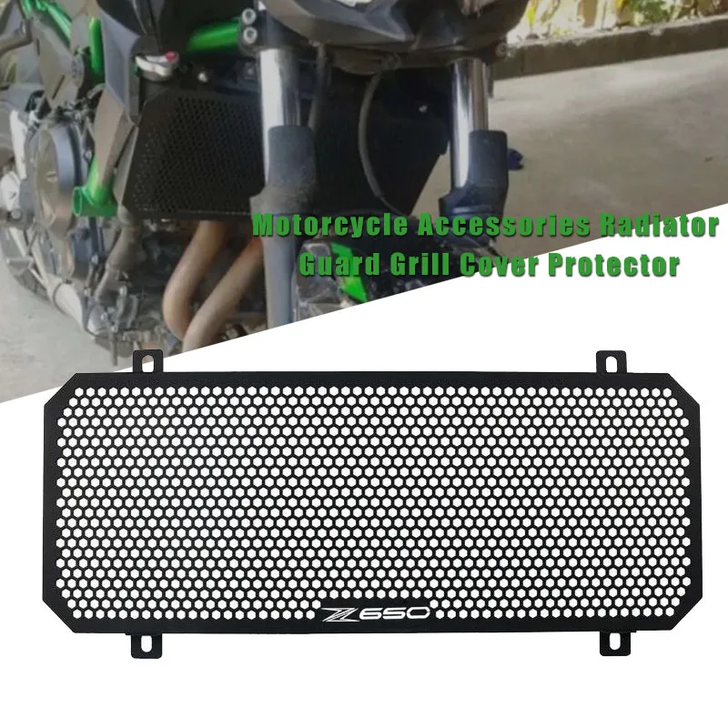 

Motorcycle Radiator Guard Protector Grille Grill Cover Fit For Z650 Z650RS Z 650 650RS NINJA650 NINJA 650 2017-2024 2023 2022