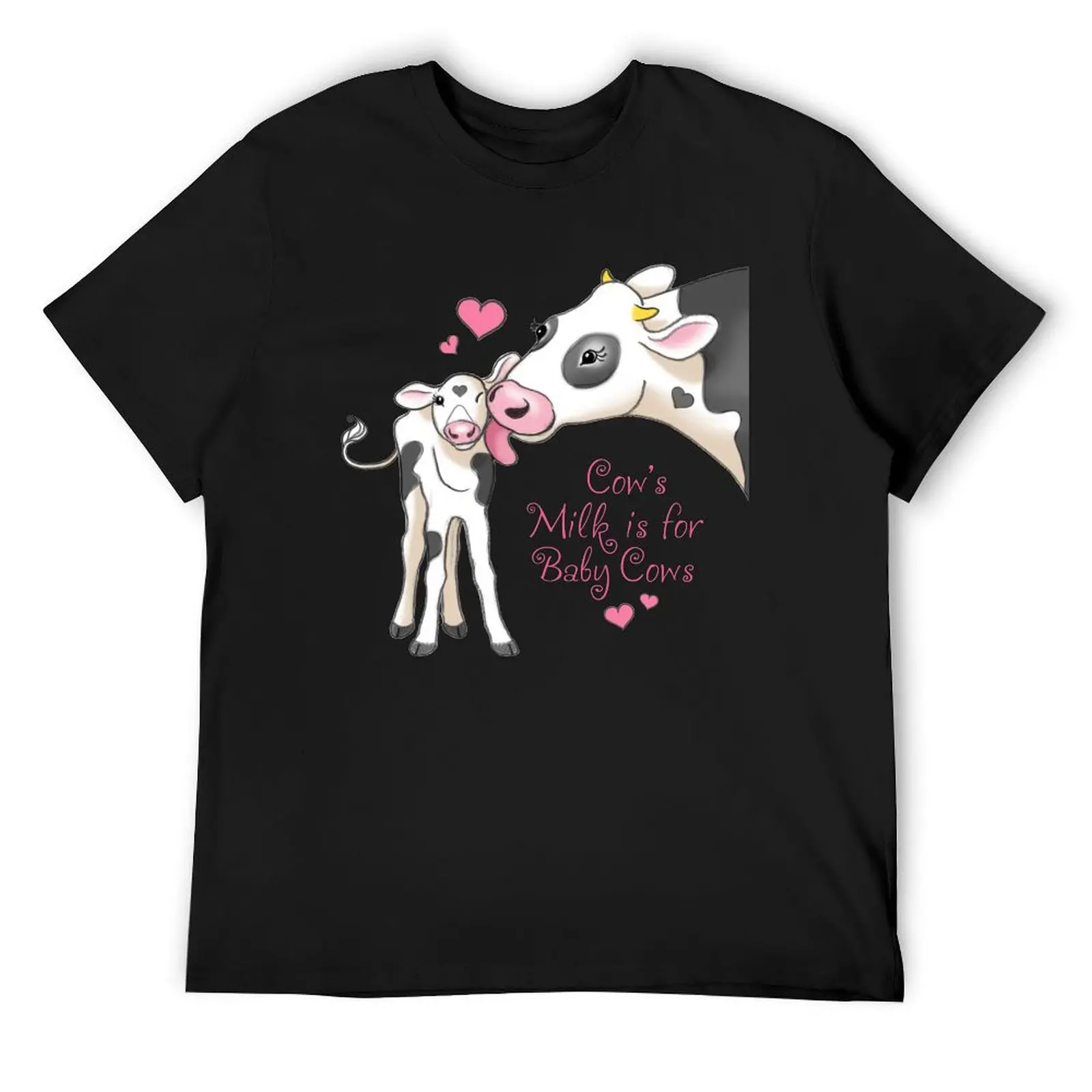 Baby cow by Maria Tiqwah T-Shirt shirts graphic oversizeds Short sleeve tee Short sleeve tee men