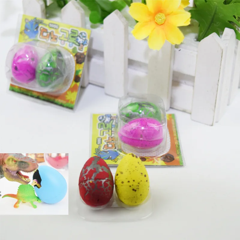 Kids Classic Nostalgic Childhood Toys Creative Fun Soaking Water Hatching Dinosaur Egg Toys Kids Cognitive Dinosaur Toys