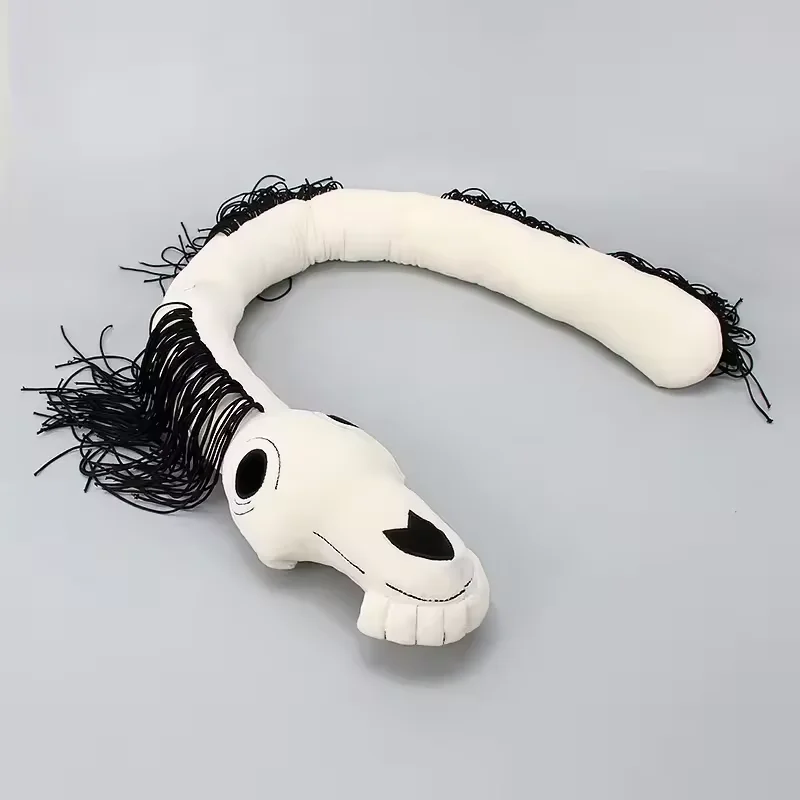 130cm/51inch Long Horse Plush Toy Dream Horse Stuffed Animal Urban Story Foundation Doll Soft Room Decor Halloween Xmas Gifts