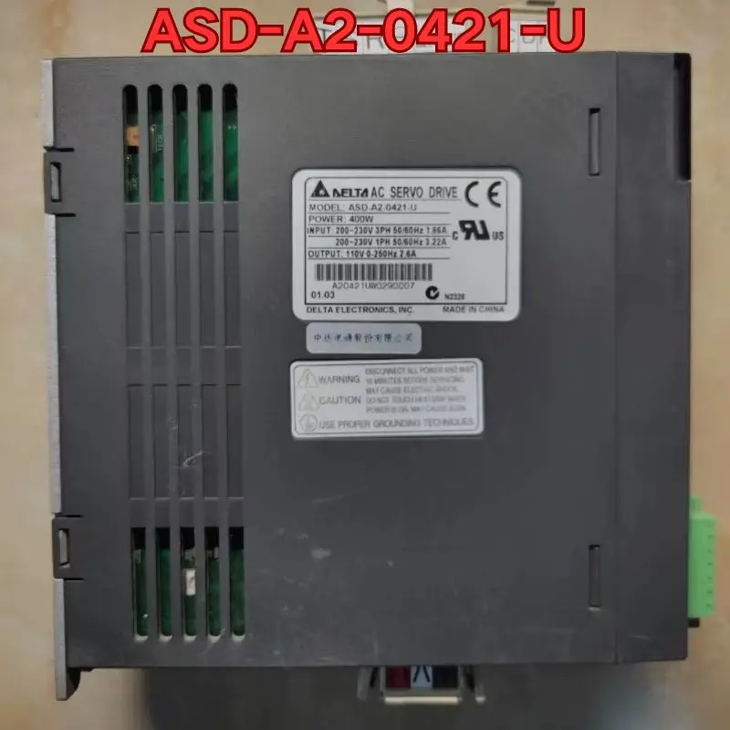 Second-hand ASD-A2-0421-U servo drive in good working condition Latest quotation for June 2026