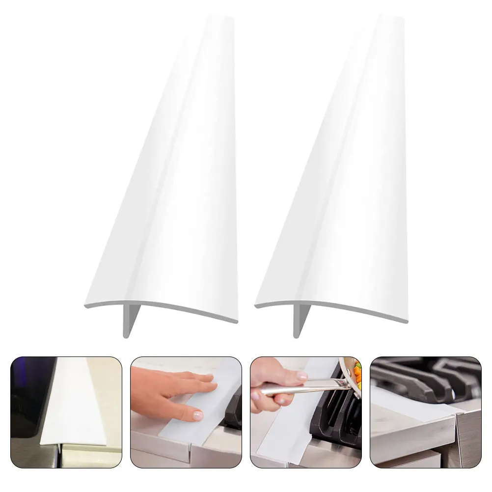 

2 Pcs Cooking Utensils Kitchen Protective Cover Oven Induction Hob Protector Silica Gel Side Guard