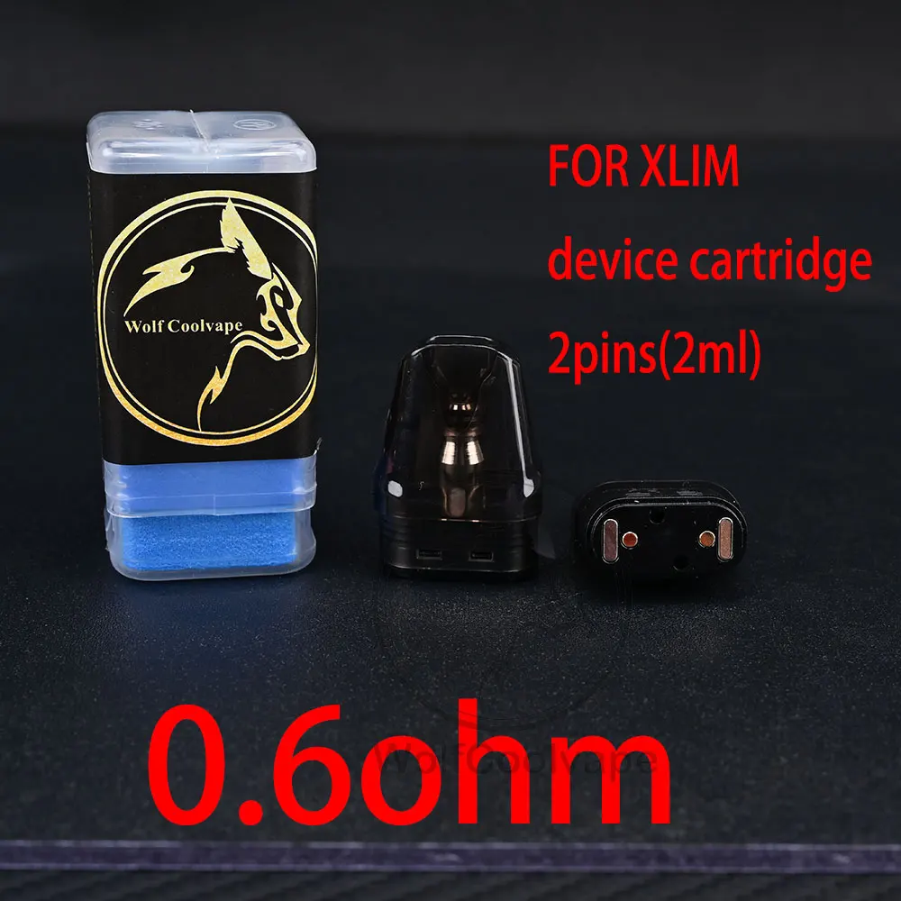 10pcs Xlim Pro/NeXlim Pod 2ml/3ml/4ml Replacement Cartridge Mesh Coil 0.6/0.8ohm Cartridge Fit OXVA Xlim 1/2,Pro,SE,SQ,GO,PRO2