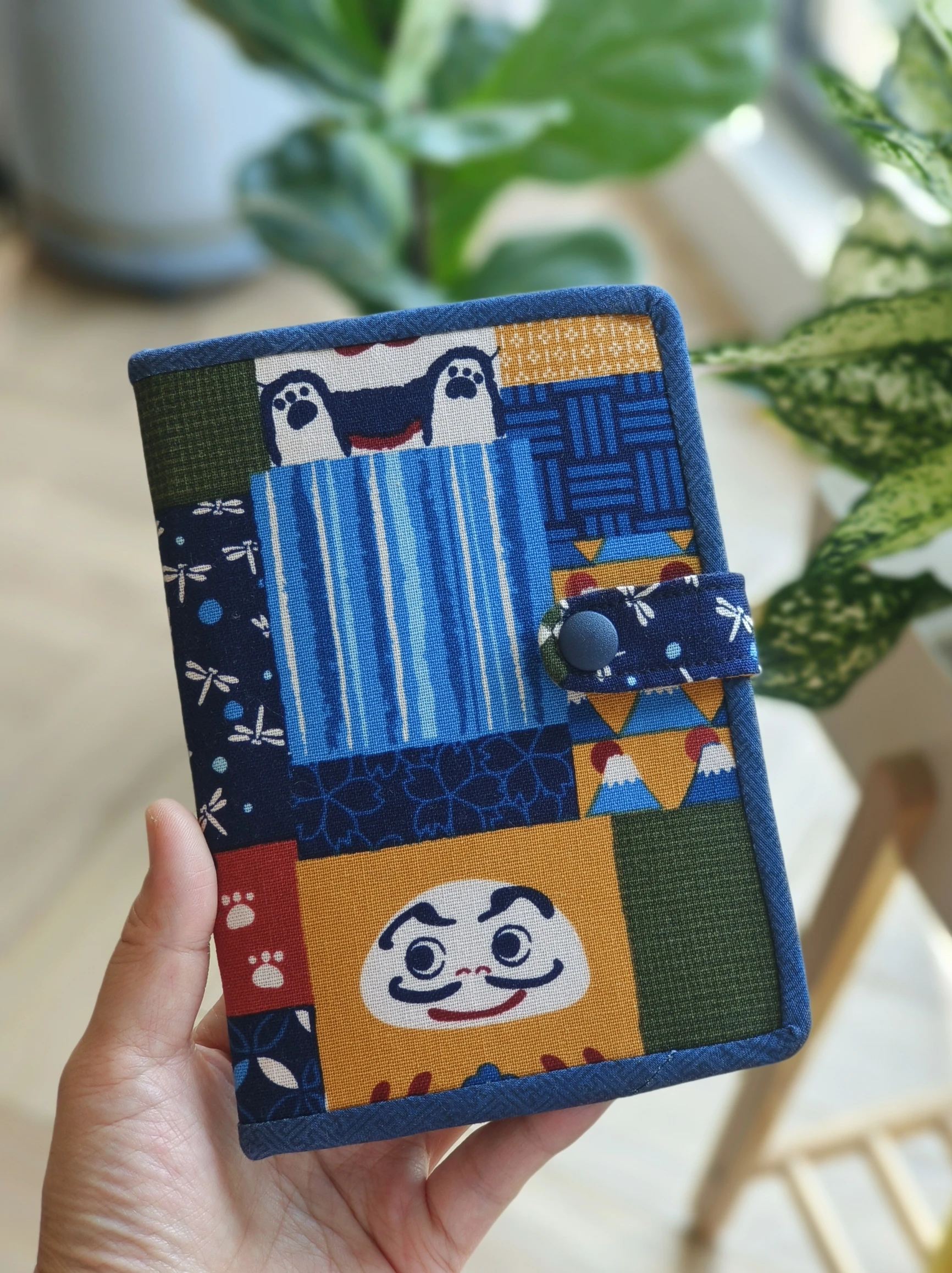 travel-document-bag-original-cloth-art-passport-holder-storage-case-for-adult-women-handbag-style-square-shape-non-waterproof
