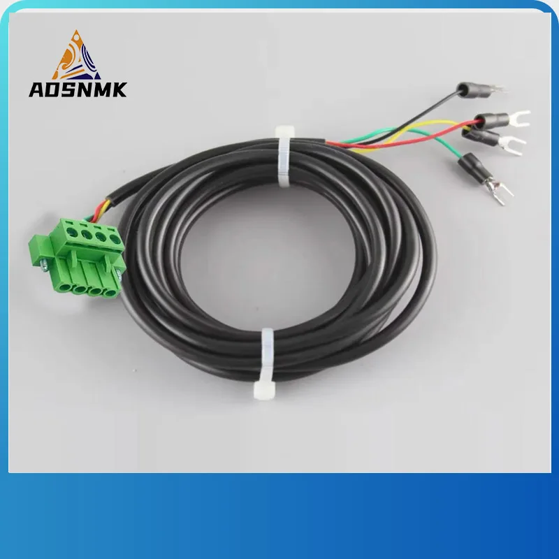 Printer Power Cord for Allwin Yaselan Xuli Dika Solvent Printer 4pin Data Cable 7m Power Cord for Inkjet Printer of Byhx Board