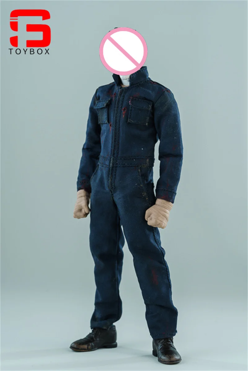 1/12 Schaal Mannelijke Soldaat Jumpsuit Maken Oude Stijl Kleding Model Fit 6 ''Romankey Ant NW Mannelijke Soldaat Action Figure body