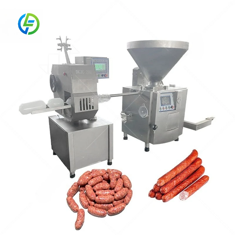FL Customized Industrial Sausage Filler Machine With Multiple Filling Tubes Commercial Sausage Stuffer Sausage Making Equipment