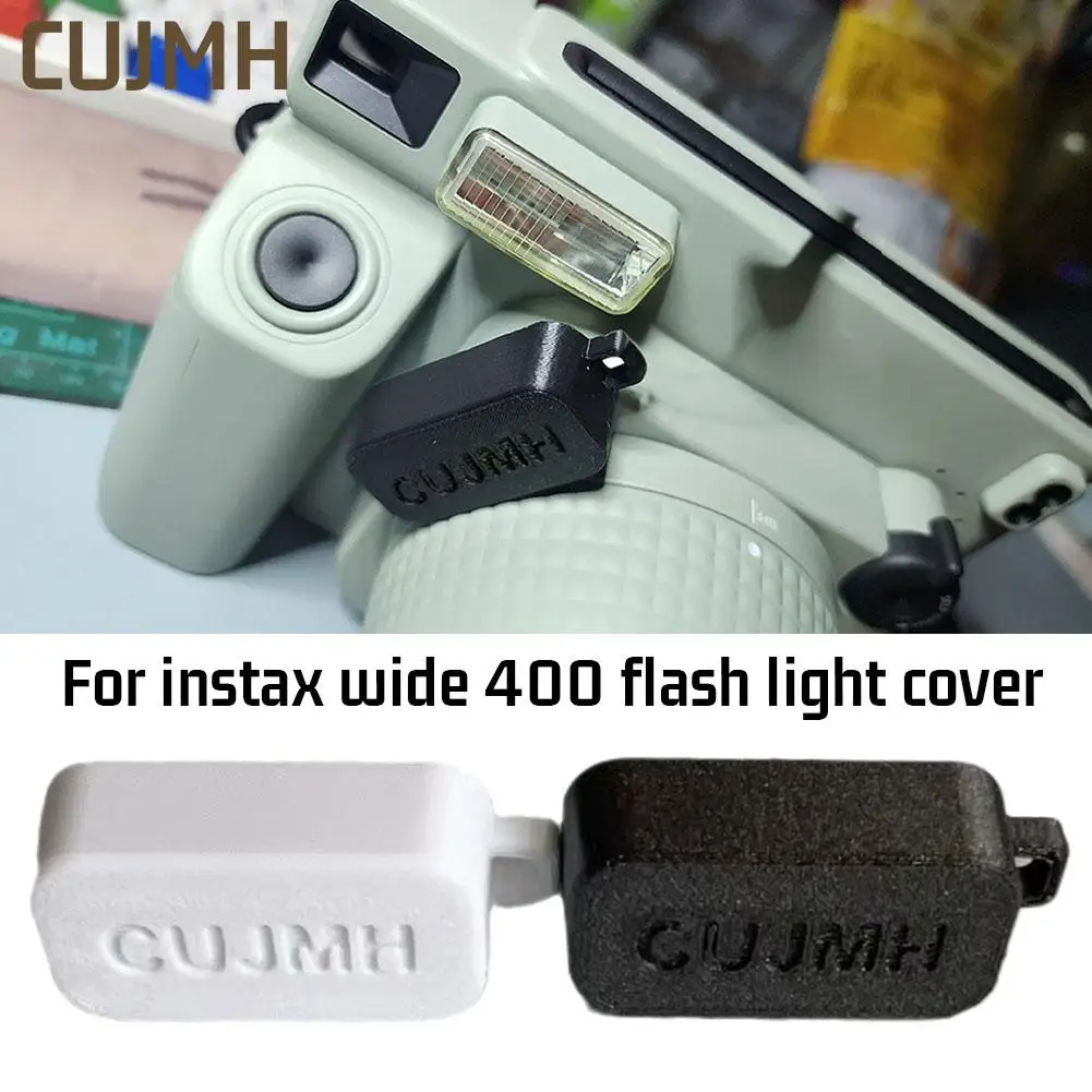 3D Printing Flash Light Protective Cover For Fuji Instax Wide 400 Accurate Scratch-proof Retro Classic Camera Accessories V9X3