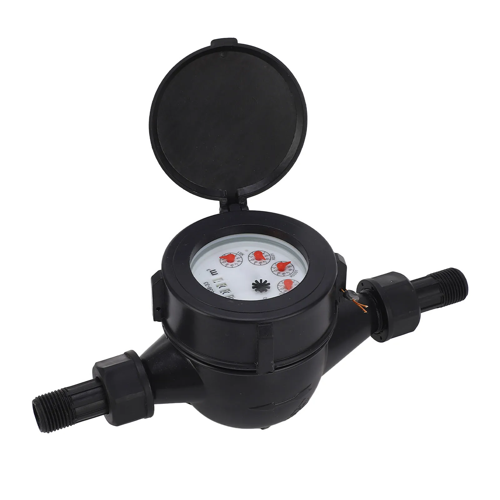 Water Meter Dry  DN15 Indoor Outdoor 15mm Magnetic Coupling Transmission Corrosion Resistant