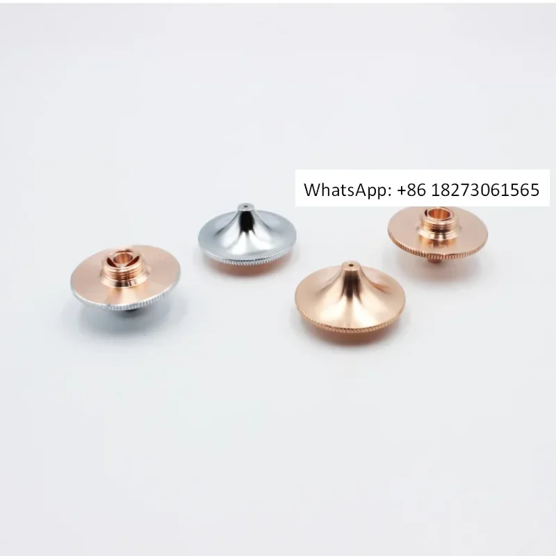 2pcs L-aser cutting nozzle D28 sharp arc anti-collision high-speed nozzle single and double-layer fiber optic D3D4