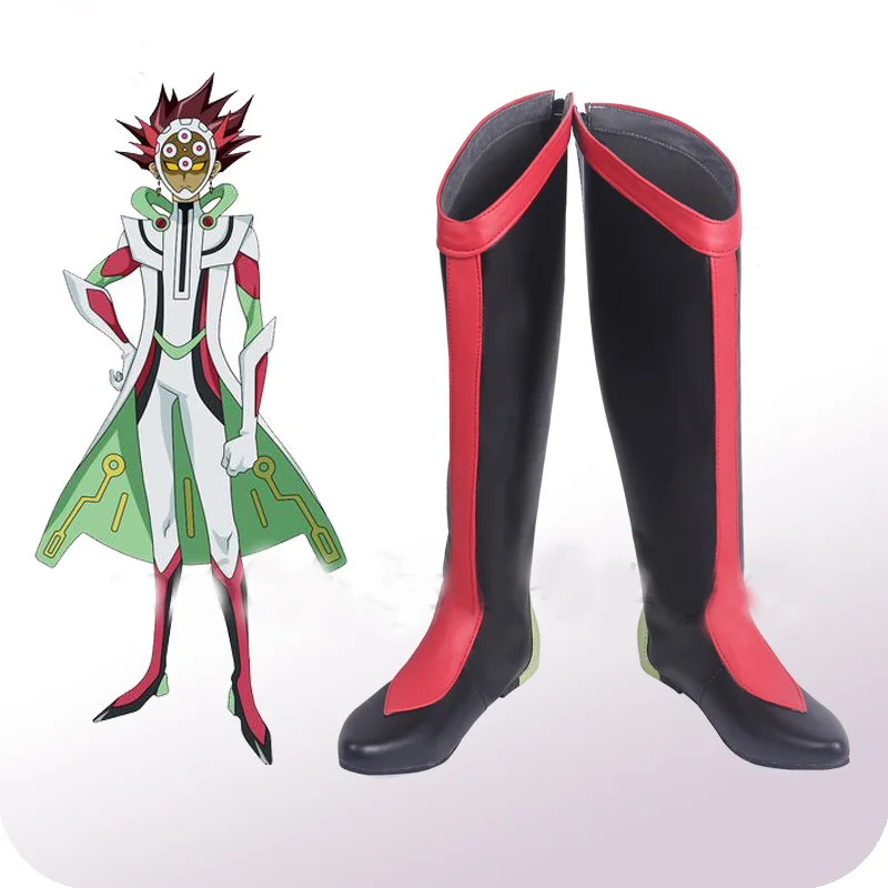 

Yu-Gi-Oh! VRAINS Revolver Cosplay Shoes Boots Adult Halloween Carnival Party Cosplay Costume Accessories