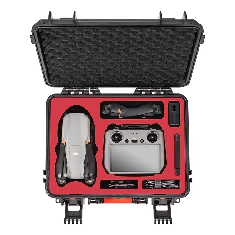 Waterproof Carrying Case For Air 3 Hard Shell Storage Box Suitcase for DJI Air 3 RC 2/RC N2 Remote Controller Drone Accessories