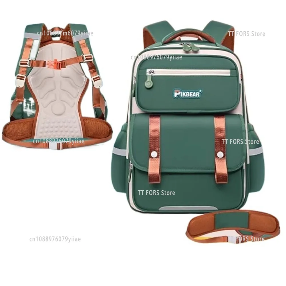 

Orthopedic Children Backpack Children's School Bag Ergonomic Girls Boys School Backpack Waterproof Large Capacity Kids Gift