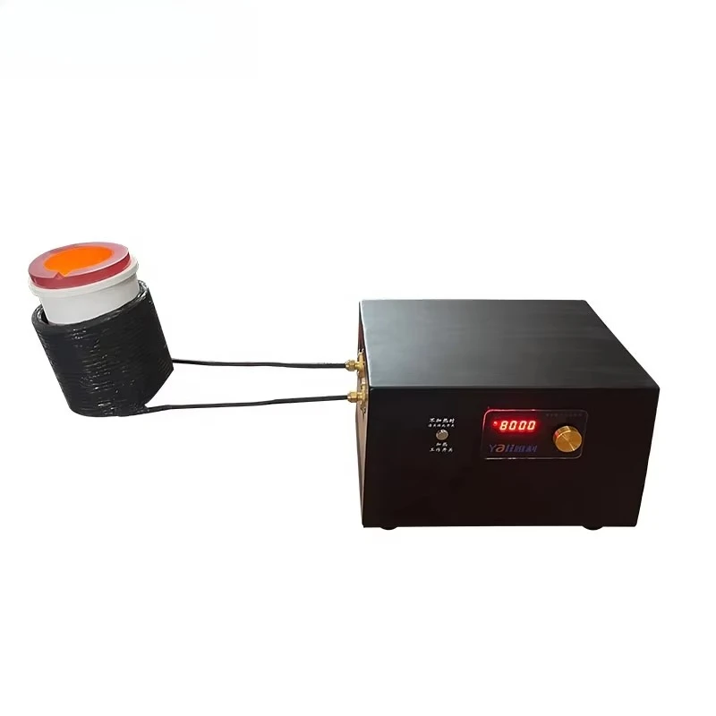 Medium Frequency Induction Melting Furnace 220v 1-3KG Split Type  for Smelting  Copper Gold Silver Precious  Metal