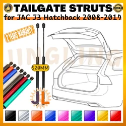 Qty(2) Trunk Struts for JAC J3 Hatchback 2008-2017 520mm Rear Tailgate Boot Lift Supports Gas Springs Shock Absorbers Dampers