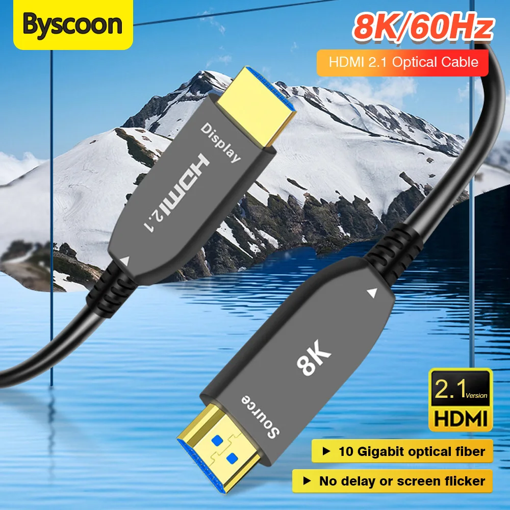 8K Hdmi 2.1 Fiber O…