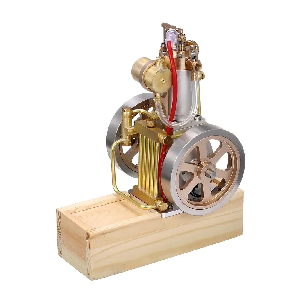 Stirling Gas Vertical Engine Model Toy M91 Upgraded Water Cooling Cycle Series Can Be Used As A Collection and Laboratory Aid