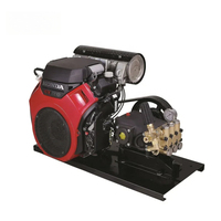 GTM  13HP commercial Cold Water base Unit High Pressure Washer Gasoline engine Dies el engine