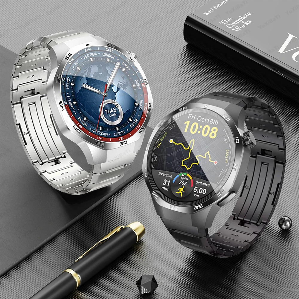 

Original For Huawei WATCH GT 5 Pro Smart Watch Men Women Full Touch HD Screen Sport Fitness NFC Sunflower GPS System Smartwatch