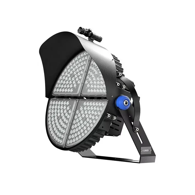 Reflector Flood Light Outdoor Waterproof IP67 800W 960W 1200W 1600W High Lumens 150lm/w LED Flood Light with Lens