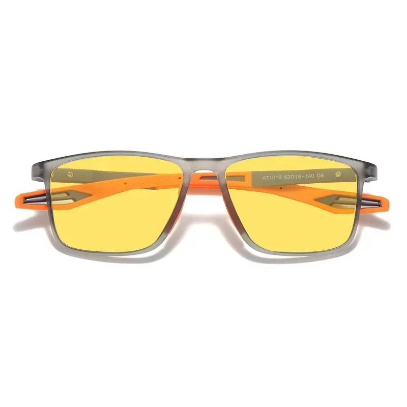 Ultra-Lightweight Anti-Blue Light Night Vision Glasses Outdoor Sports UV-Protective Sunglasses Mobile Gaming Protective Eyewear