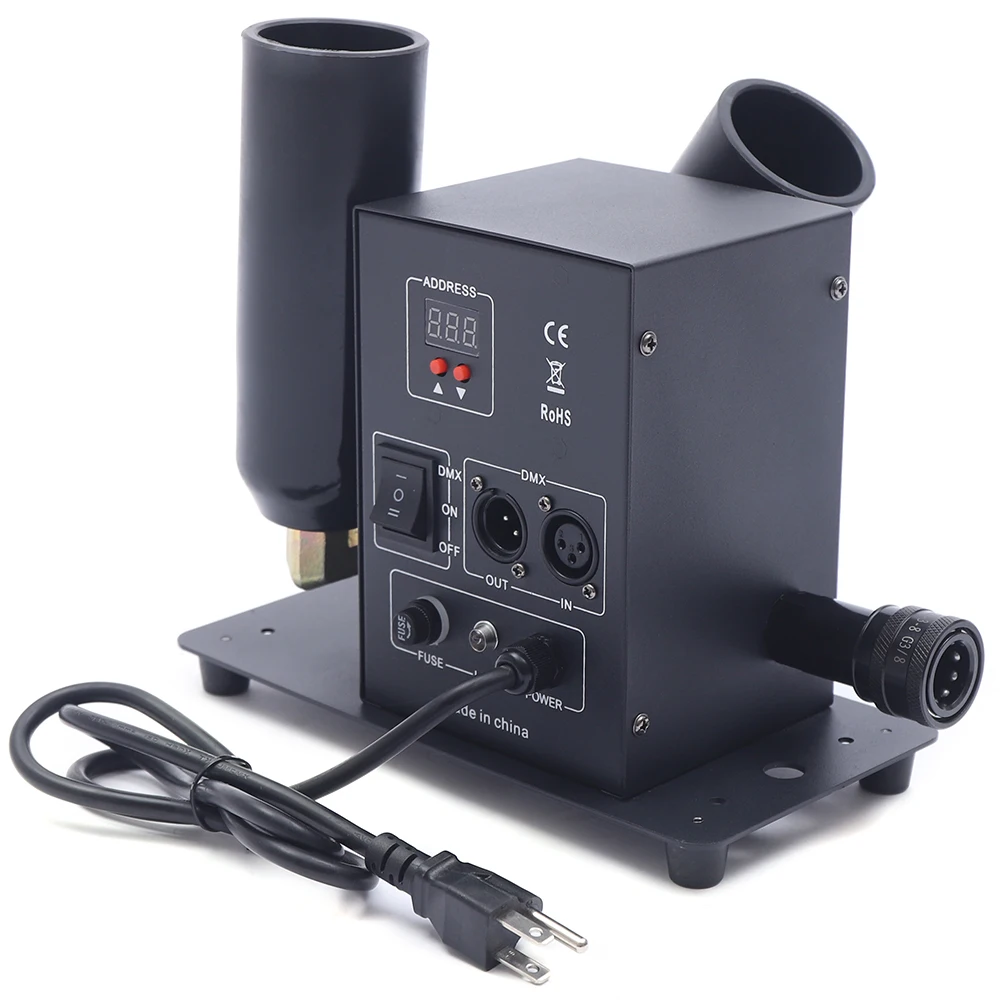 

CO2 Gas Column Machine with Double Nozzle, 6-8m Height, 2-6m Spray Width for Stages, Nightclubs, Concerts, Live Shows