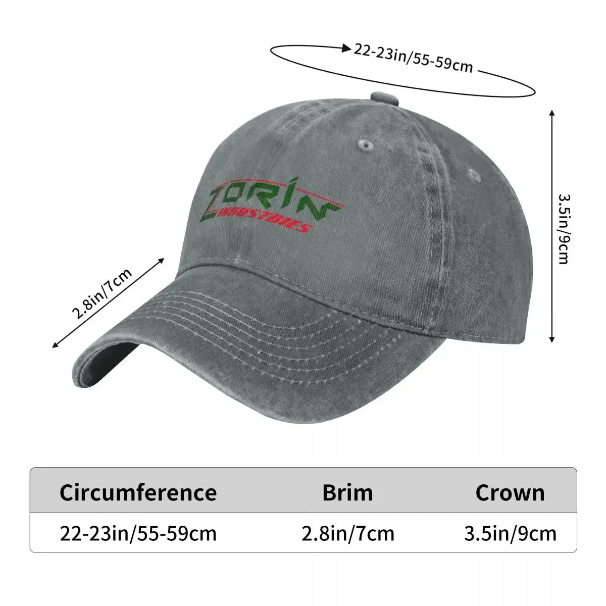 Max Zorin Ind (Variant) Fashion Baseball Cap Sharp Visors