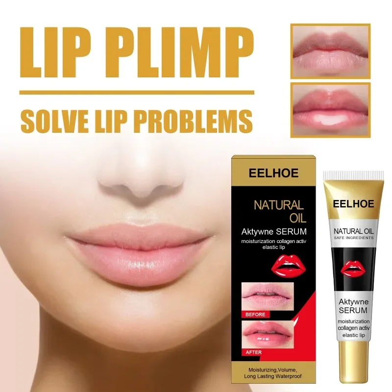 Moisturizing lip oil remove lip lines dead skin repair prevent dry long-lasting hydration Plumping lip care makeup products