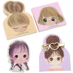 50pcs Cute Girls Barrettes Display Cards Hair Clips Packing Paper Card for DIY Hair Accessories Retail Price Tags