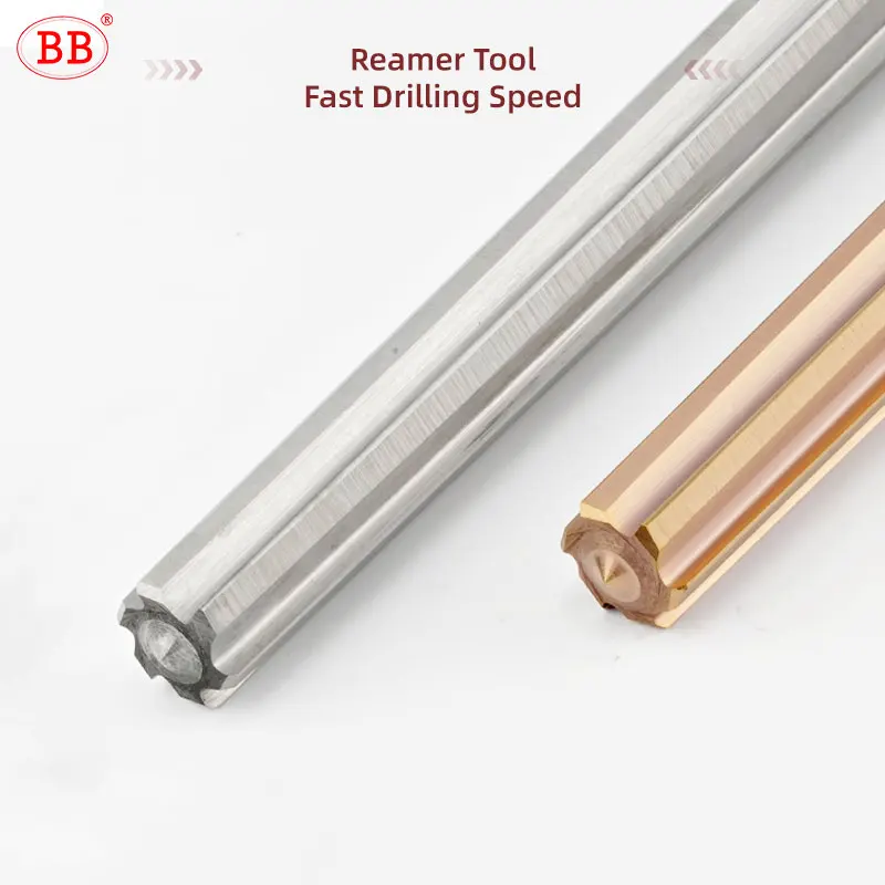 BB Tapered 1:50 Reamer Solid Carbide Machine CNC Cutter 2-12mm Hole Machining Tool