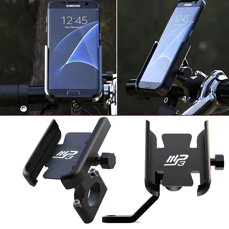 2025 New For Piaggio MP3 250 300 500 HPE Sport Scooter Motorcycle Accessories handlebar Mobile Phone Holder GPS stand bracket