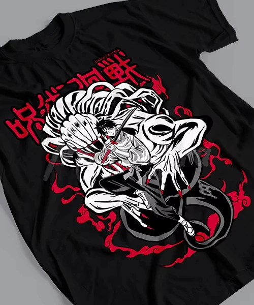 Jujutsu Kaisen Anime Yuta Okkotsu Rika Orimoto Bedrucktes T-Shirt Herren- und Damen-T-Shirt Herren-Top Sport-T-Shirt Sommer Neues T-Shirt