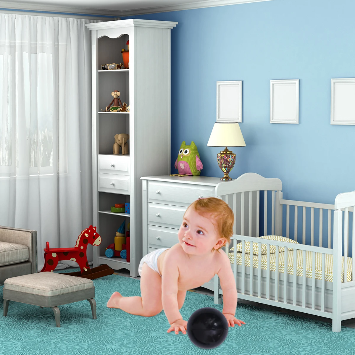 50 PCS 목욕 장난감 플라스틱 공 구덩이 공 식품 등급 어린이 검은 교육 어린이