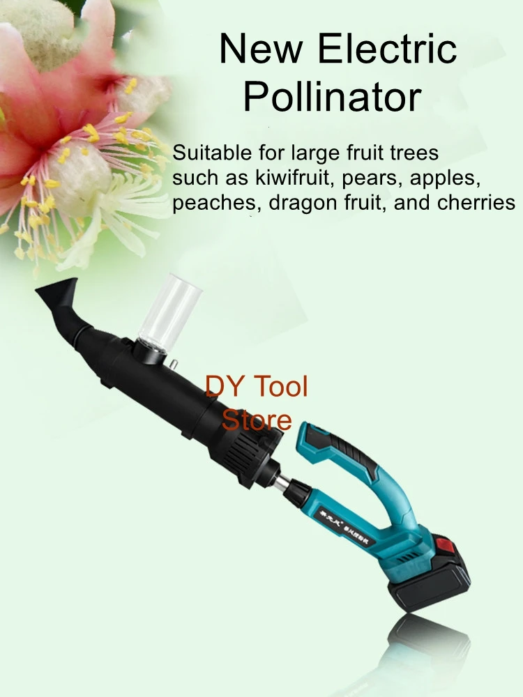New electric pollinator for kiwi and pear trees, pollen pollinator, powder gun, flower machine, pollination tool