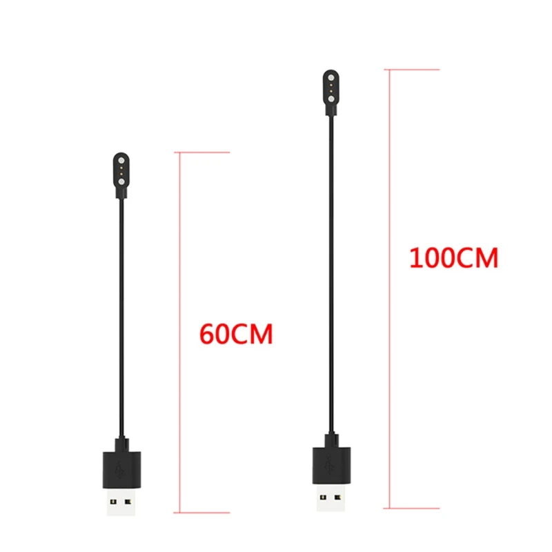 Fast Charging Cable USB Magnetic Watch Charger for Haylou RS4 LS12 /RS4 Plus SmartWatch Charger Dock Cradle for Haylou RS4 Plus