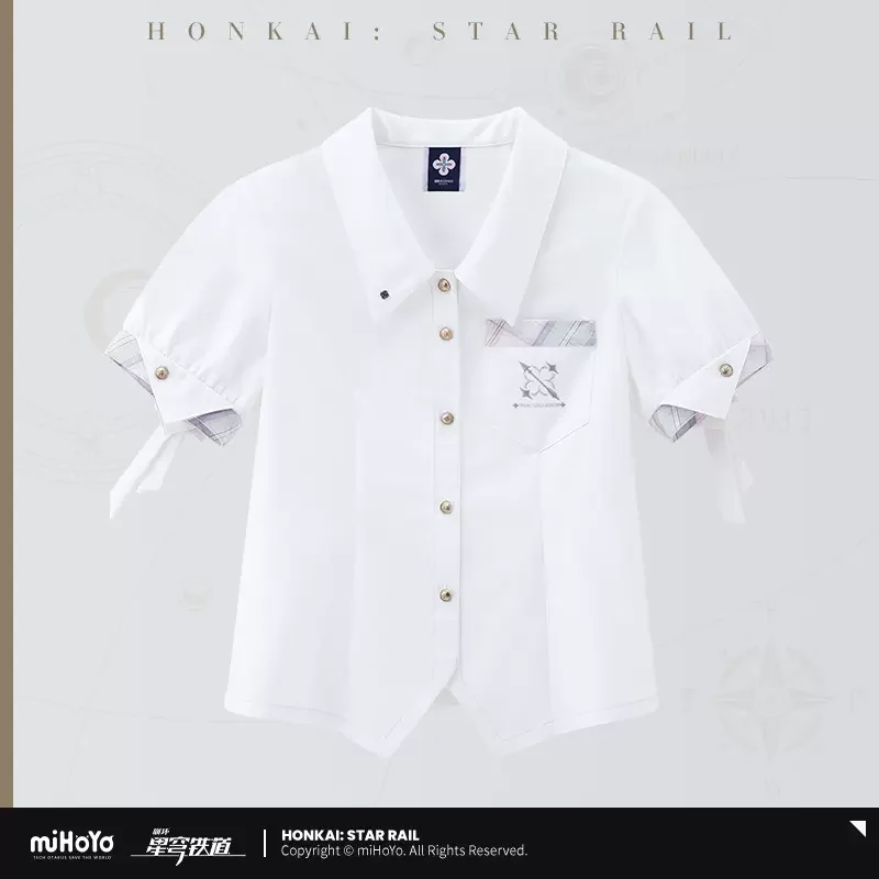 

Sunsyea Honkai Star Rail Official Merch miHoYo Original March 7th Theme Series Short-sleeved Shirt