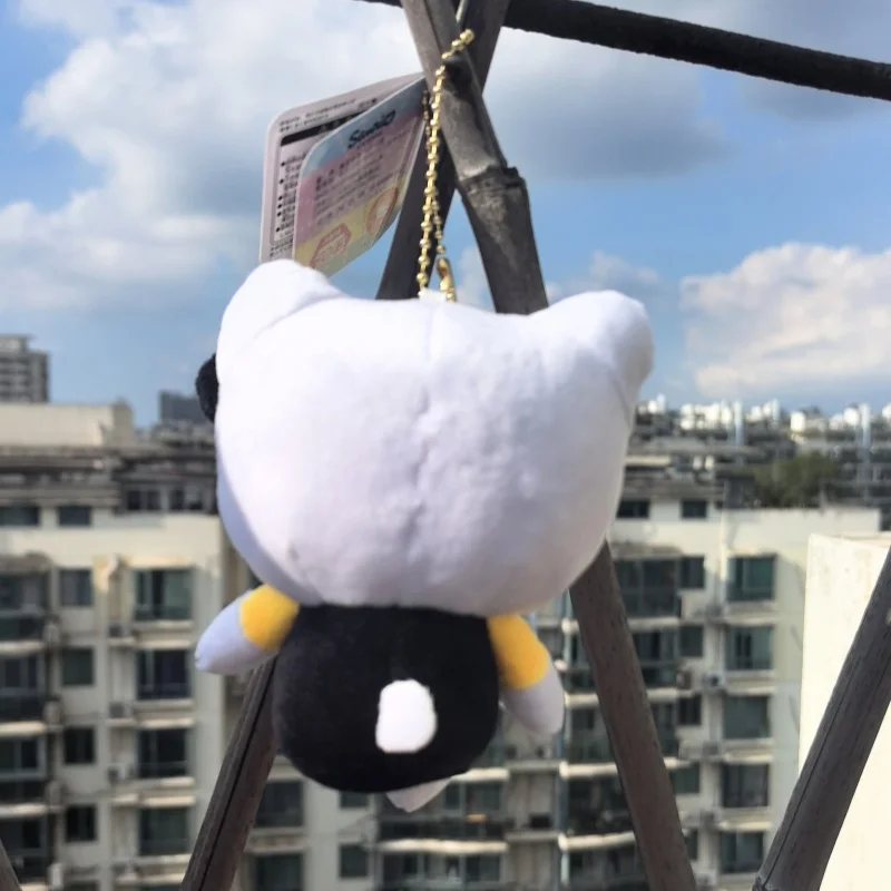 Sanrio Hello kitty Schlüssel bund Plüsch Spielzeug Puppe Schlüssel ring Rucksack Anhänger bequeme und weiche Mädchen Tasche Cartoon Plüsch Schlüssel anhänger