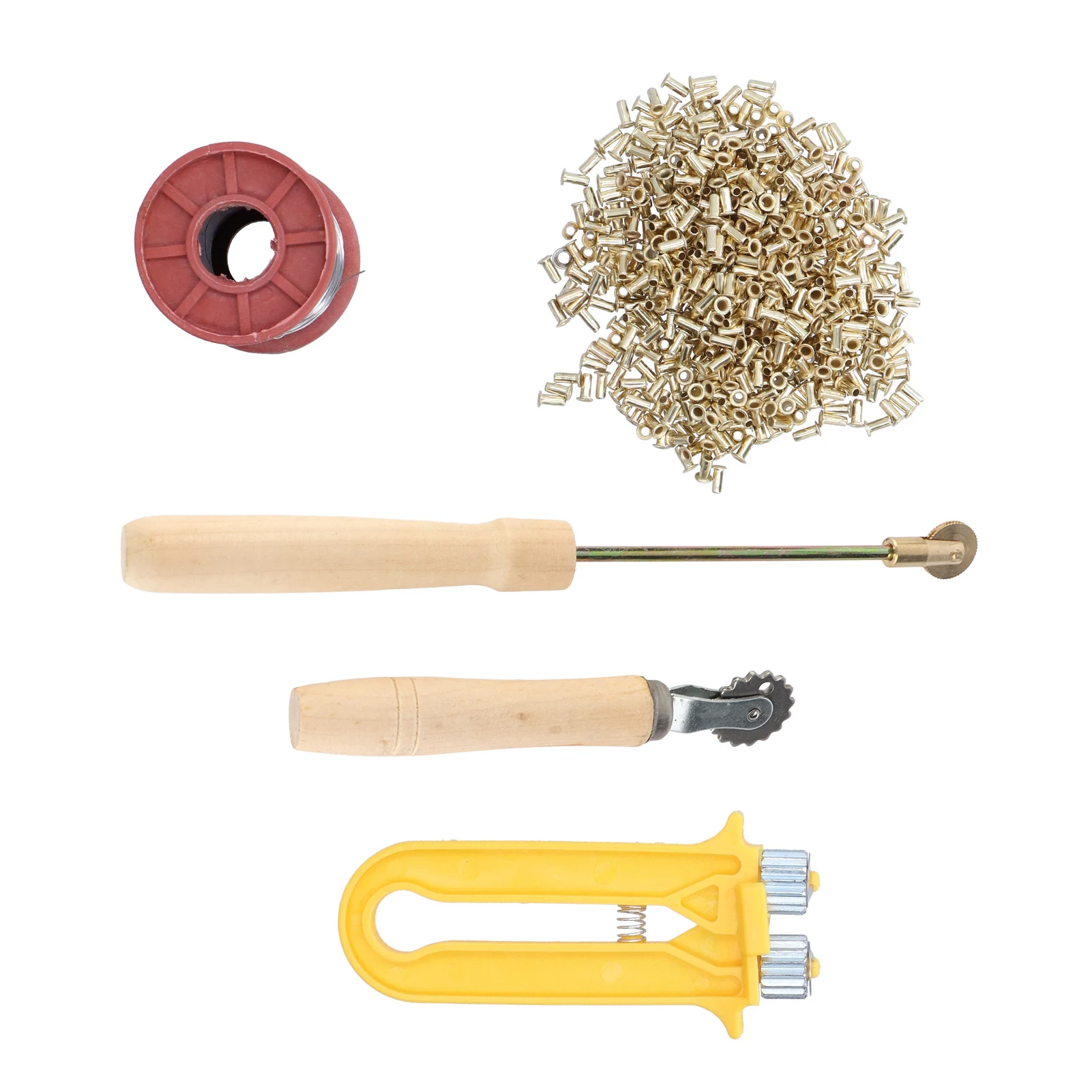 Beekeeping Starter Tools Kit Wire Embedder Beehive Wire Tensioner with Copper Eyelets Iron Wires  Beehive,Wire,Embedder§Beekeepi