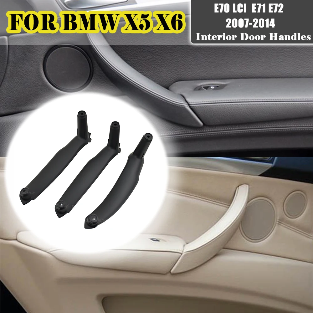Innen Links Rechts Beifahrertür Zuggriff Innen Abdeckung Panel Trim Ersatz Für BMW X5 X6 E70 E71 E72 51416969401 402 – Detail 11