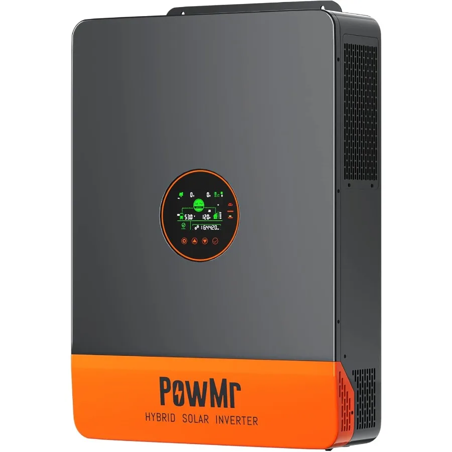 10000W Split-Phase Solar Inverter 48V to 120/240V Inverter 48V Built-in 200A MPPT Controller and 120A AC Charger Solar Inverters