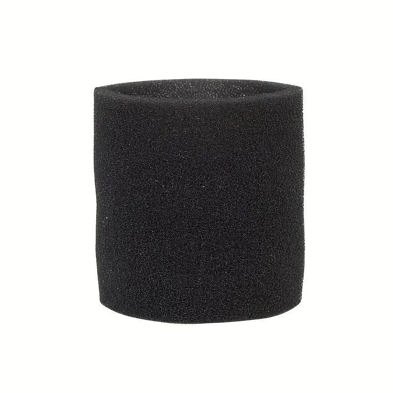 Universal Vacuum Cleaner Foam Filter Set, 3 Pieces Washable Foam Sleeve Filters, Practical Replacement Parts for Wet Dry Vacuums