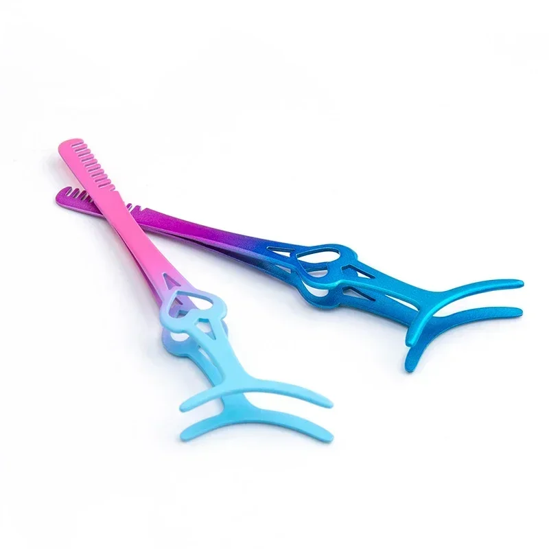 Rímel cílios clipe aids cílios pasta de beleza ferramentas falsas aplicador de cílios pinças modelador maquiagem ferramenta cosmética
