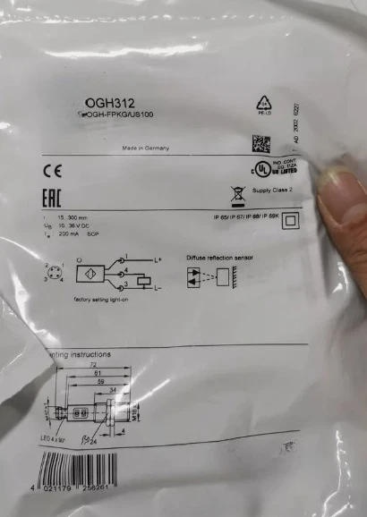 العلامة التجارية الجديدة الأصلي BIM-G18-Y1/S926 XN96PA3 OGH312 E3S-LS20XB4 E39-RP1 MTN/1185ICQ-25 التسليم السريع