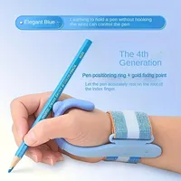 Silicone Right-handed Wrist Correction Pen Holder (for Right-handed Use Only), Anti Hook Design, Ergonomic Writing Aid
